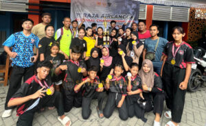 Atlet usia dini Padepokan Sumur Gumiling