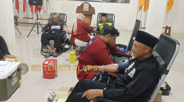 Donor darah SH Terate Ranting Baureno