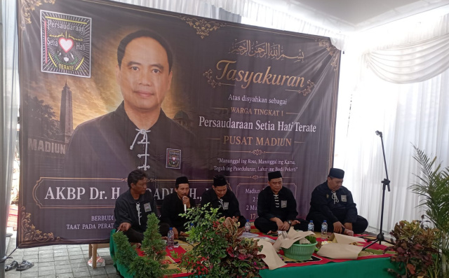 AKBP Suradi disahkan menjadi warga SH Terate