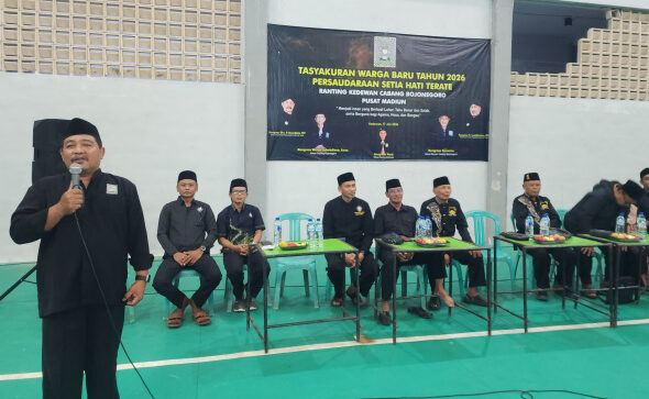 Tasyakuran Warga Baru SH Terate Ranting Kedewan.
