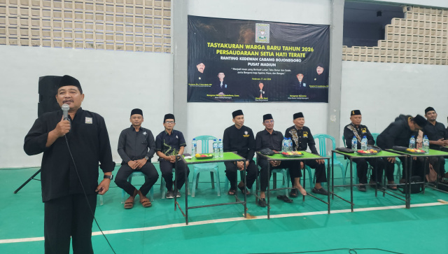 Tasyakuran Warga Baru SH Terate Ranting Kedewan.