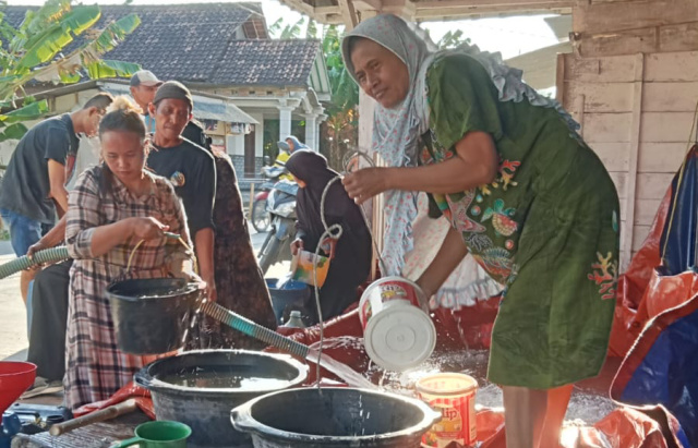 SH Terate bantu air bersih